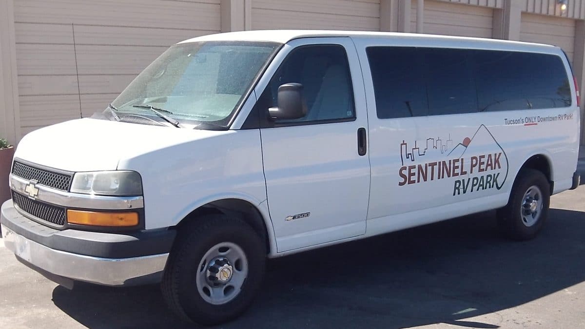 Sentinel Peak RV Park - shuttle bus