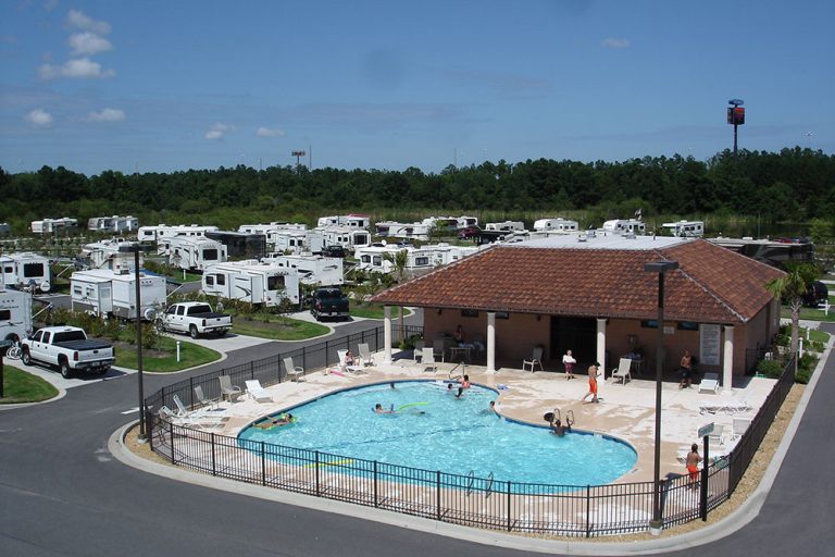 Coastal RV Resort in Brunswick, GA, rready to host your RV Rally