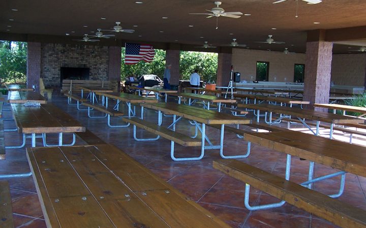 Coastal Georgia RV Resort - clubhouse interior