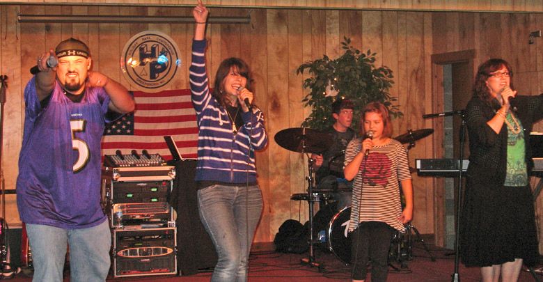 Holiday Park Campground - gospel singing