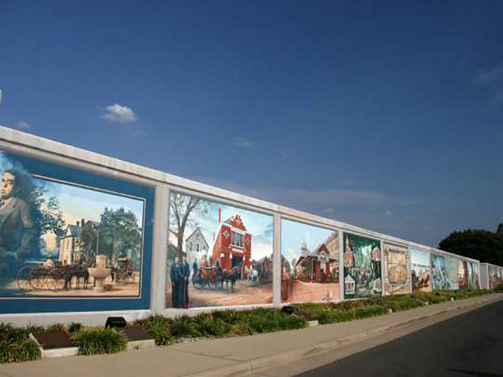 Duck Creek RV Park - mural