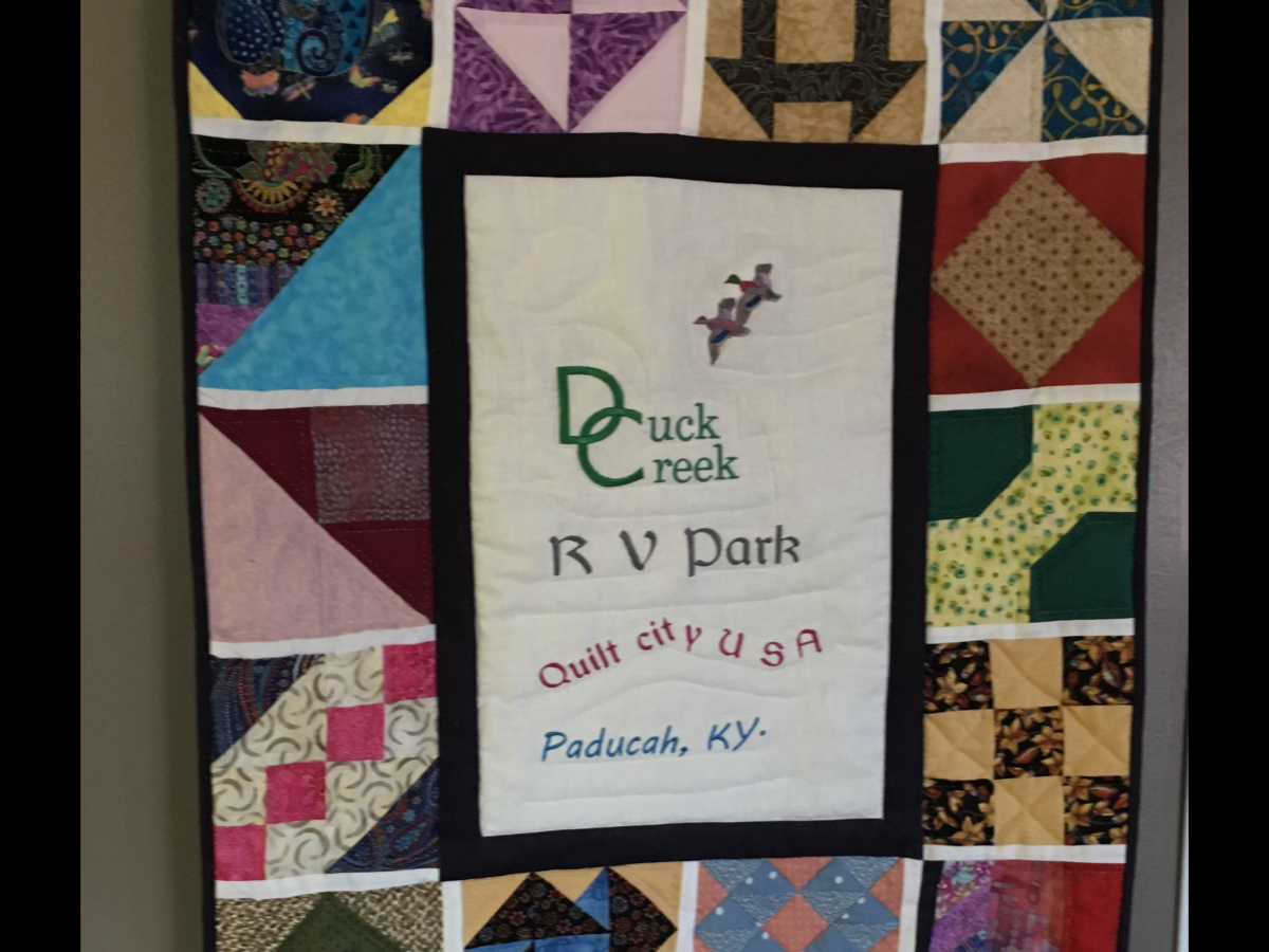 Duck Creek RV Park - quilt