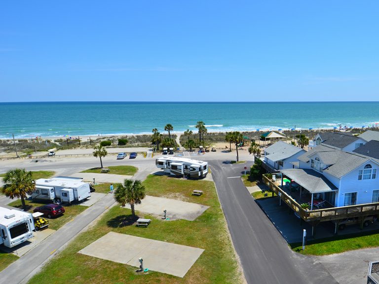 Camp Oceanfront Fall & Winter at Ocean Lakes Family Campground