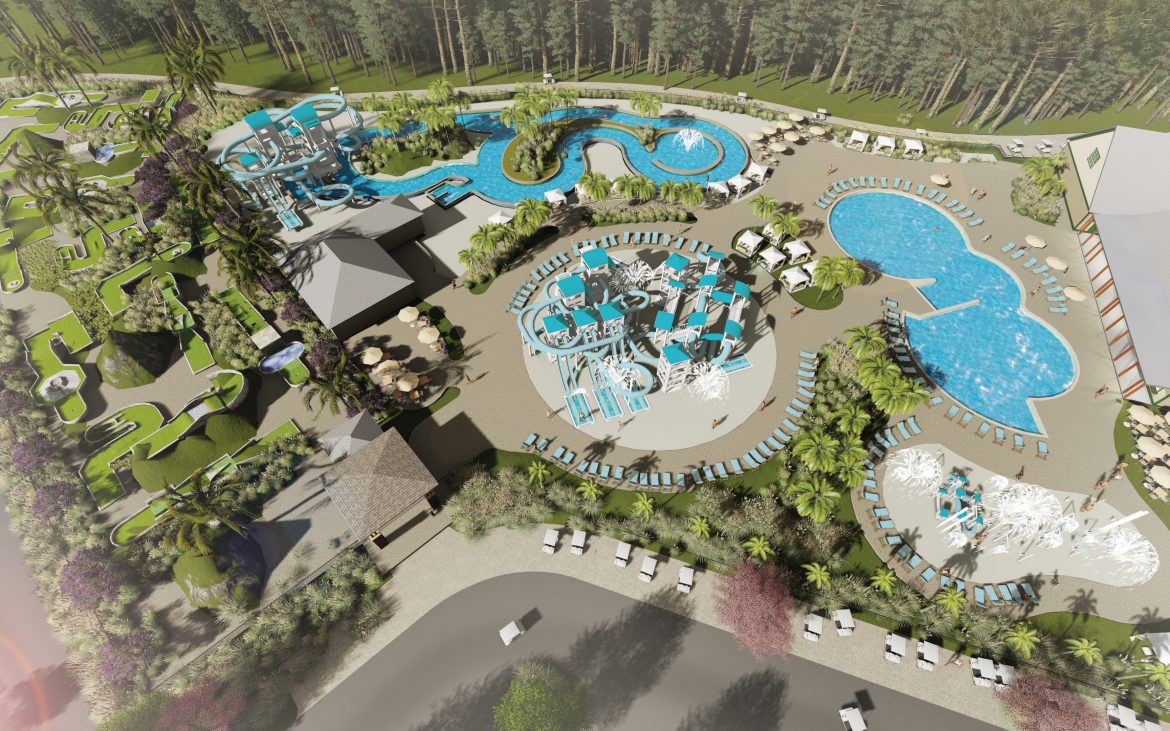 Sun RV Resorts Signature Carolina Resort Aerial shot