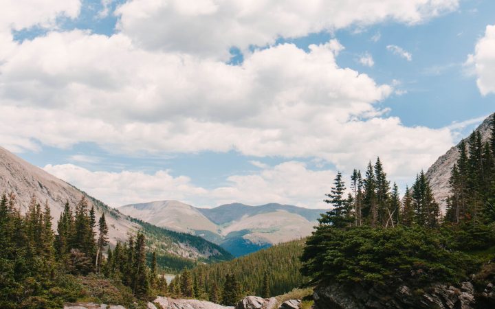 river flowing through colorado wilderness