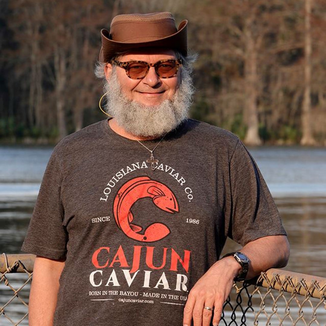 Captain Cavier keeps the good times rolling on the bayou. 