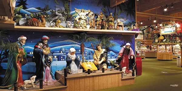 Bronner’s Christmas Wonderland sells seasonal items from 70 countries.