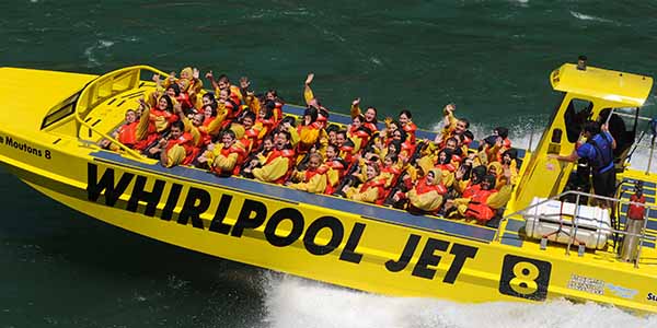 People on the Whirlpool Jet