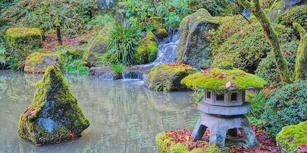 Portland’s 5.5-acre Japanese Garden has won acclaim for its authenticity.