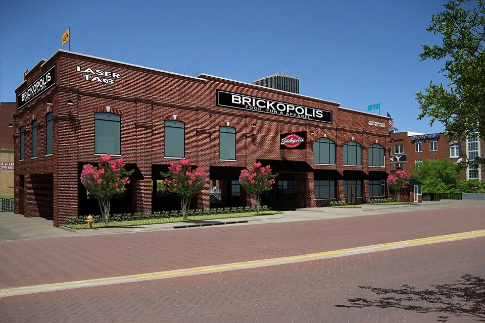 Brickopolis brick building in OKC