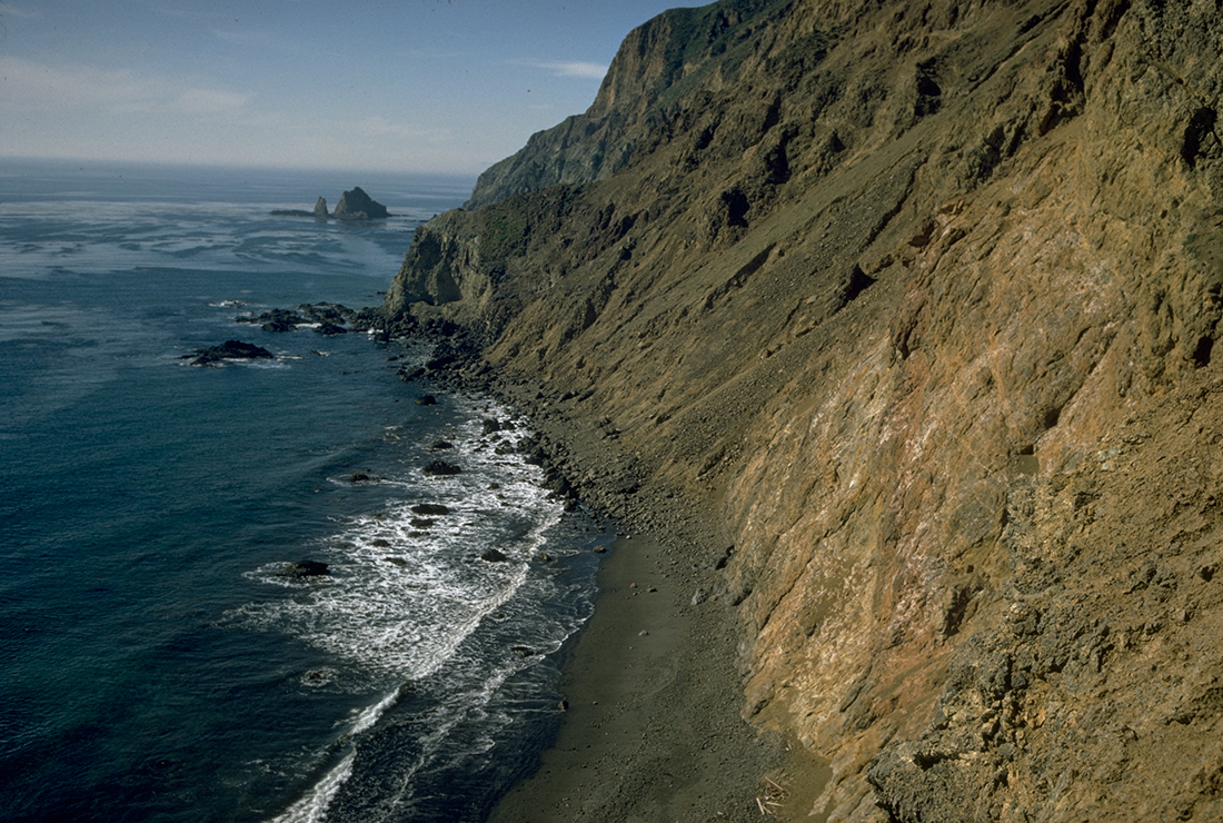 Channel Islands Cliffside on Channel Islands National Park.