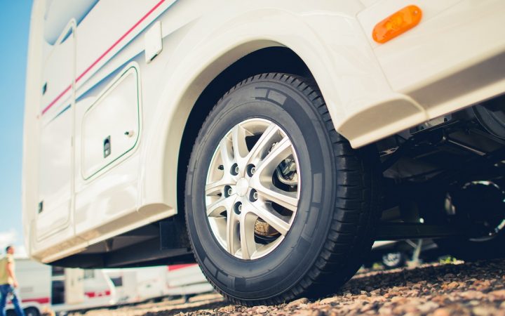 New Tires For RV Camper Van. Taking Care of Motorhome and Travel Trailer Tires.