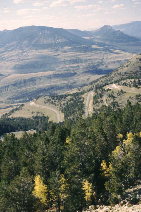 Scenic mountain landscape.