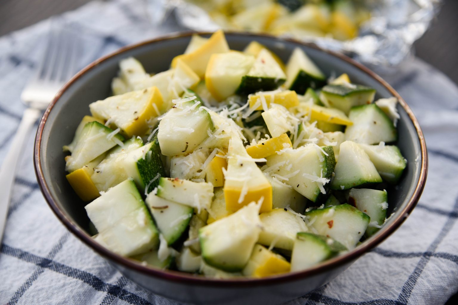 Farm to Fire With Parmesan Zuchini Campfire Foil Packets Good Sam