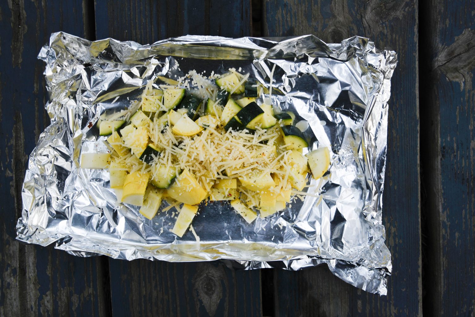 Farm to Fire With Parmesan Zuchini Campfire Foil Packets Good Sam