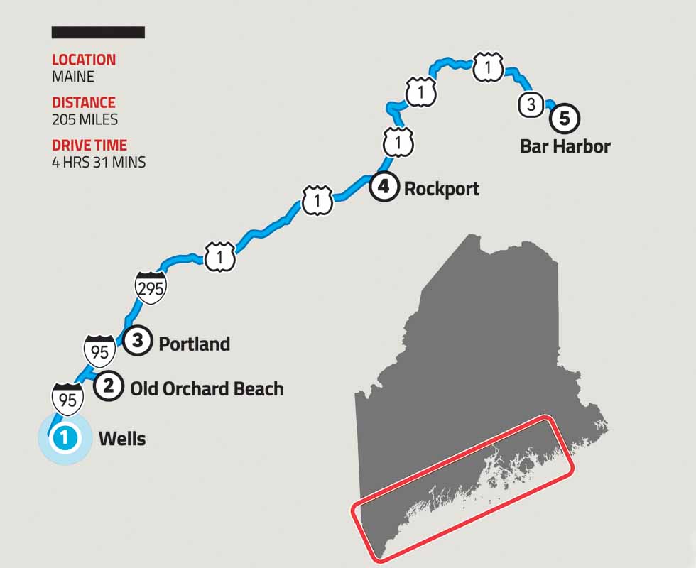 Maine Map