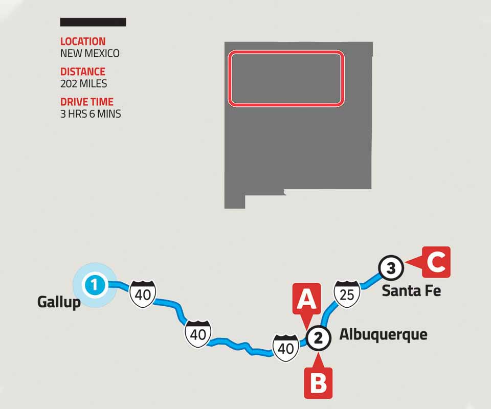 New Mexico Map