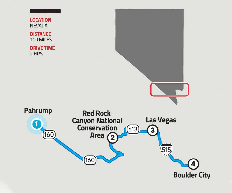 Nevada Map