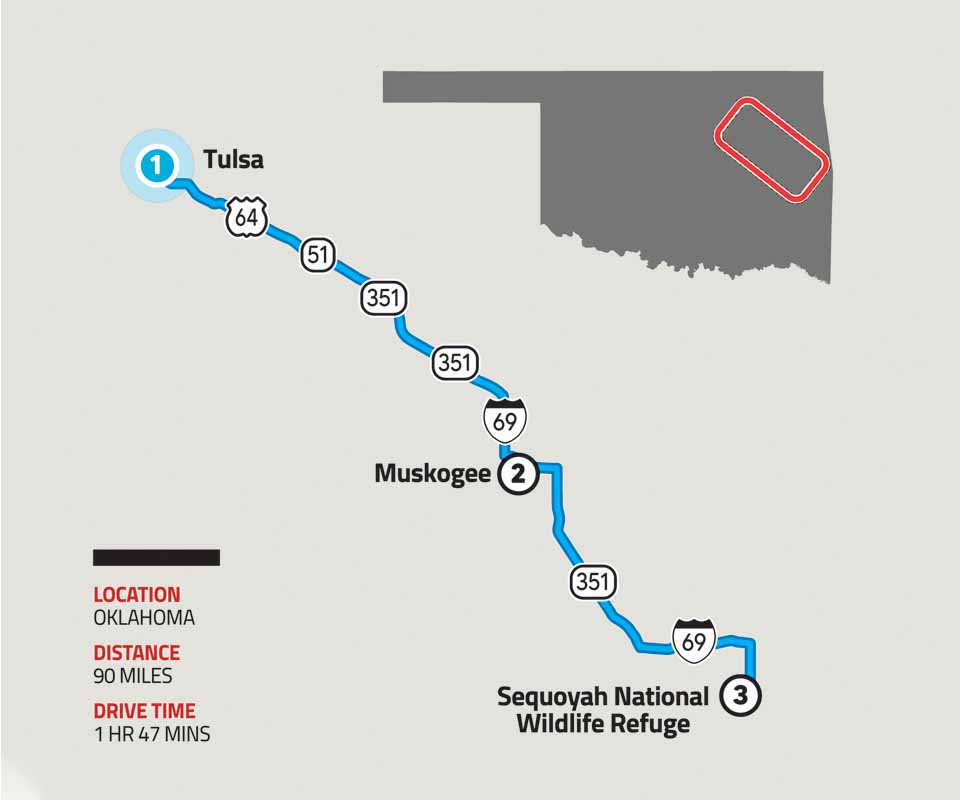 Oklahoma Map