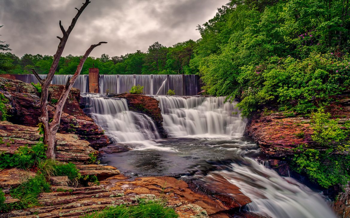 DeSoto Falls in Alabama