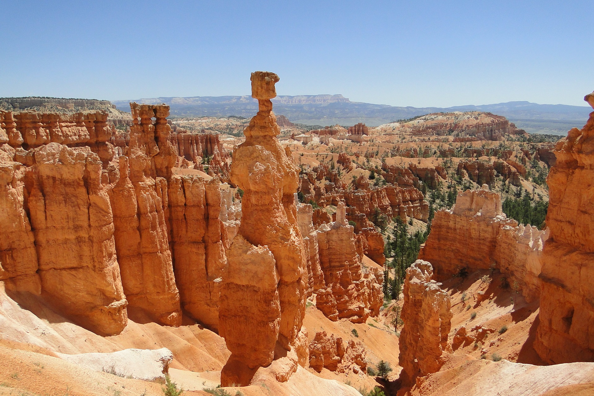 Beautiful Bryce Canyon — hoodoos towers in Bryce Canyon National Park.