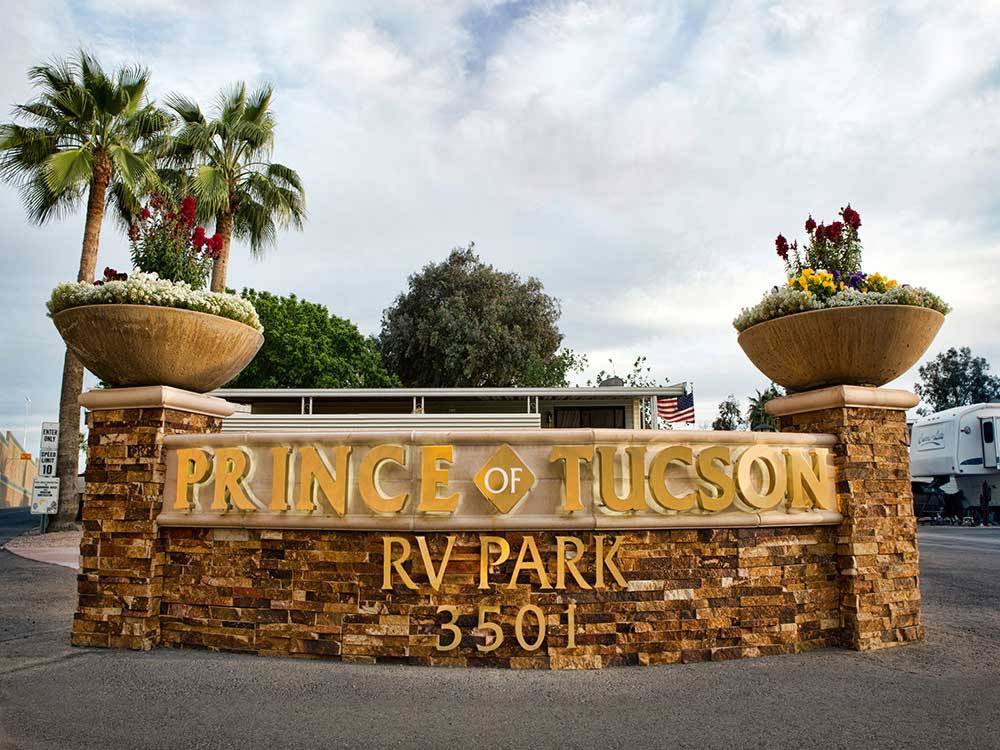 Welcome to Tucson — Sign proclaiming Prince of Tucson 