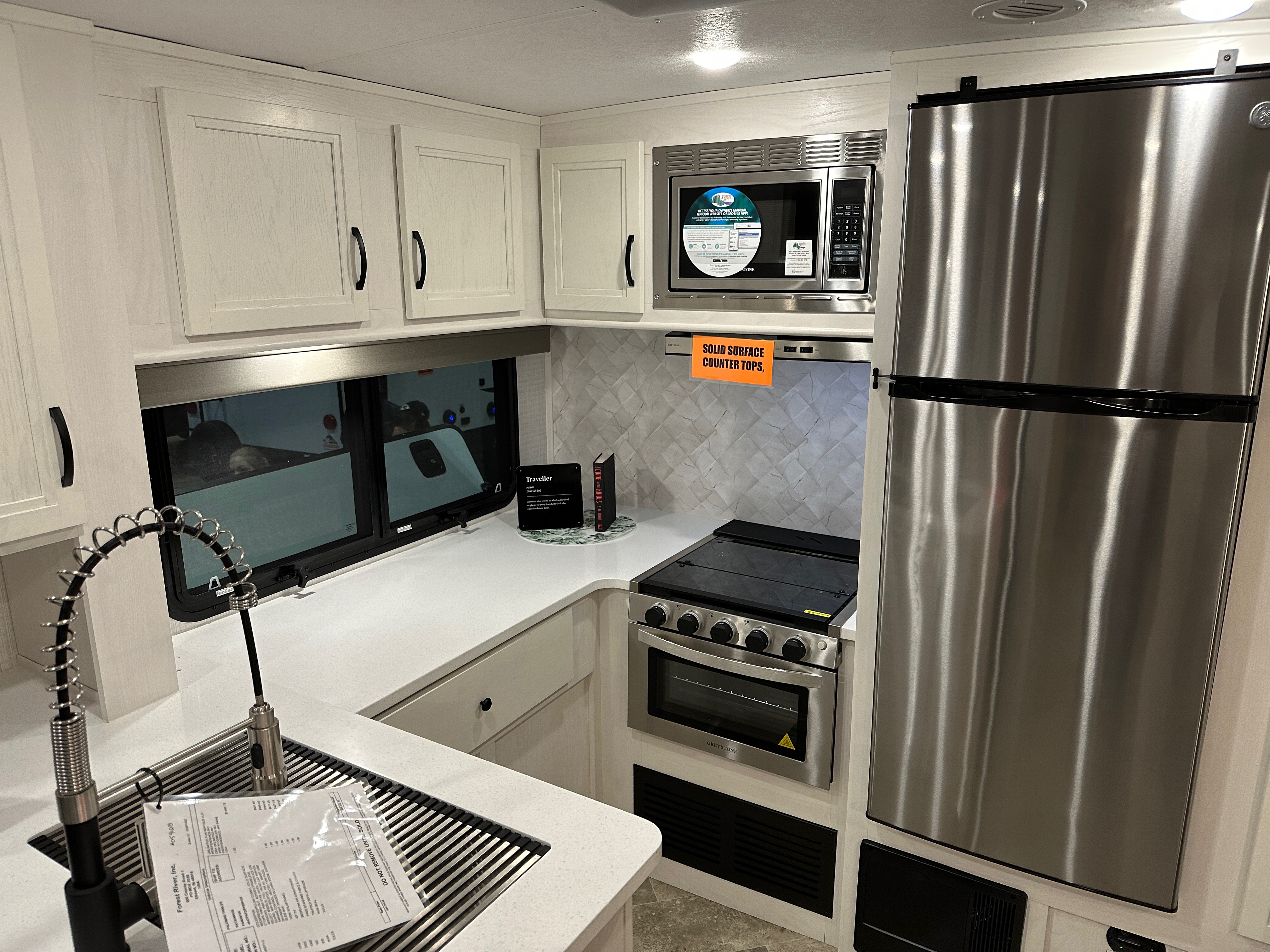 New RV kitchen