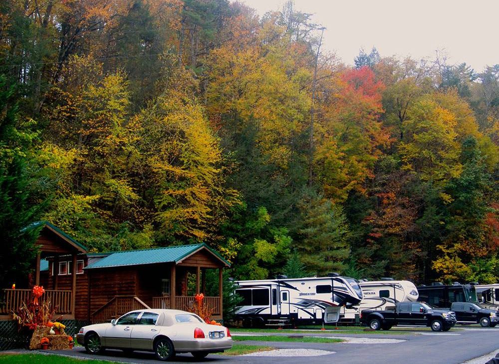 Fall camping in the Great Smoky Mountains